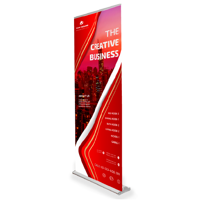 34" Retractable Banners